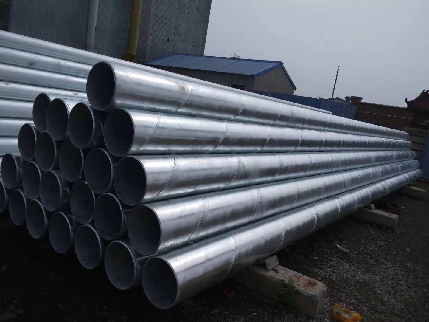 热镀锌螺旋钢管的广泛应用领域