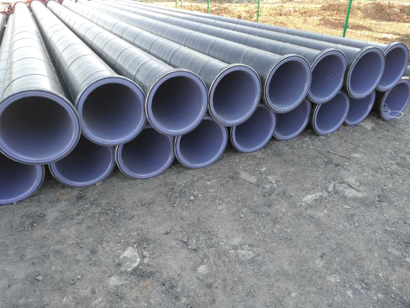 承插式内外涂塑钢管 与焊接钢管相比的卓越优势